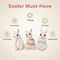 Easter Bunny Statue, Spring Tabletop Decoration, Cute Rabbit Figurine for Indoor Outdoor Easter Decor (Bunny 3 PCS)
